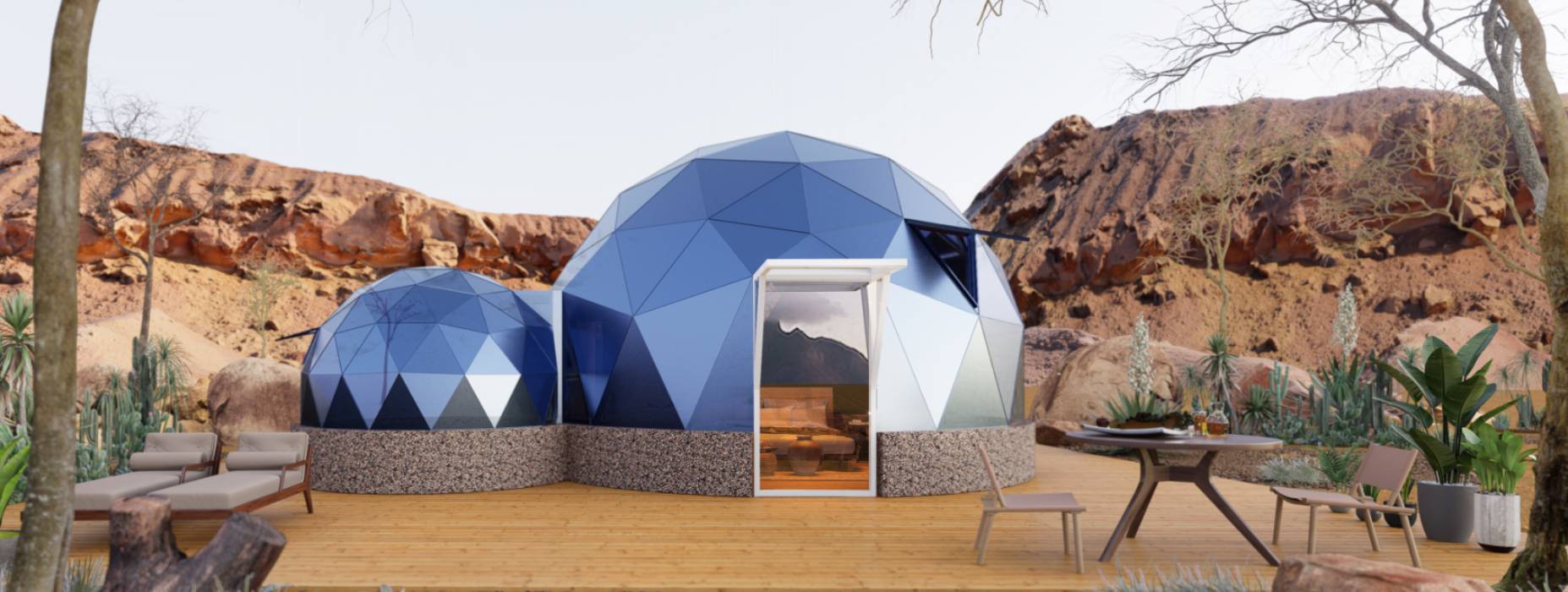 贵溪市球形智能光伏玻璃星空房